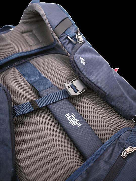 Actual product image VSGO Pocket Ranger 35 L Navy Blue With Insert (Photo backpack, 35 l)