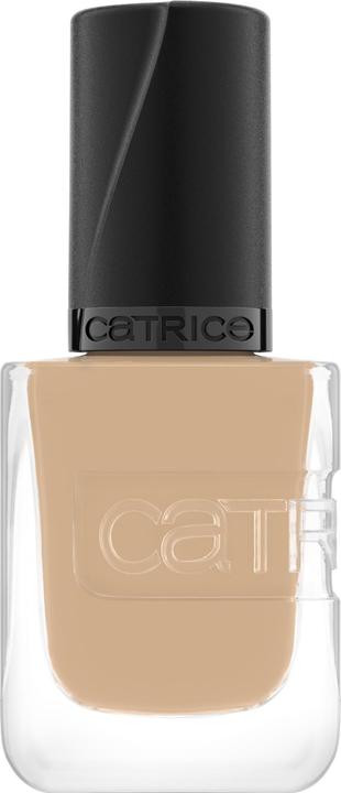 Catrice Gel Affair Nail Lacquer No. 010 Nude Long-Lasting (010 Lost My Camel In The Desert, Gel-Effekt Nagellack)