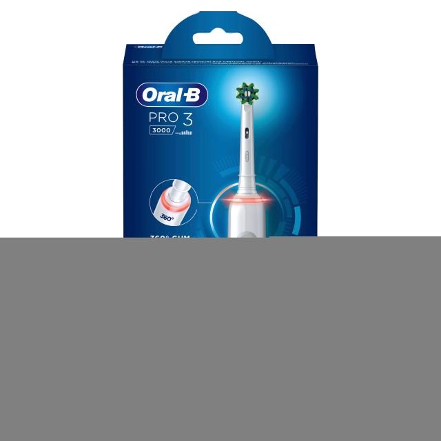 Actual product image Oral-B Pro 3 3000 (Oscillating toothbrush)