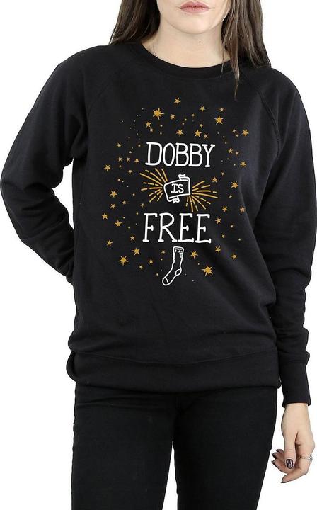 Actual product image Womens/Ladies Dobby Is Free Cotton Sweatshirt (XL)