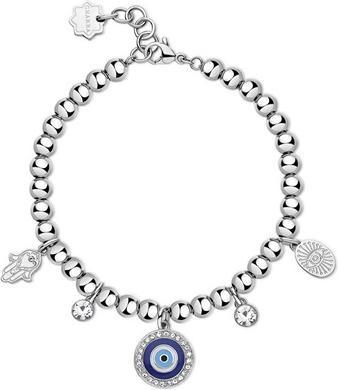 Actual product image Brosway - Steel Bead Bracelet with Chakra Charms BHKB147