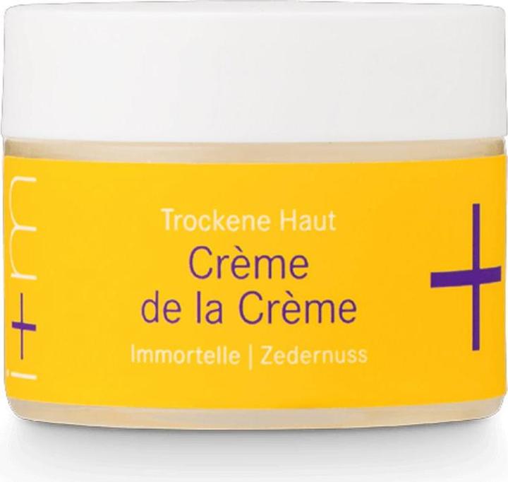 i+m Naturkosmetik Ultra reichhaltige BIO-Crème de la Crème Immortelle & Zedernuss - 30ml - i+m (30 ml, 24h Creme)
