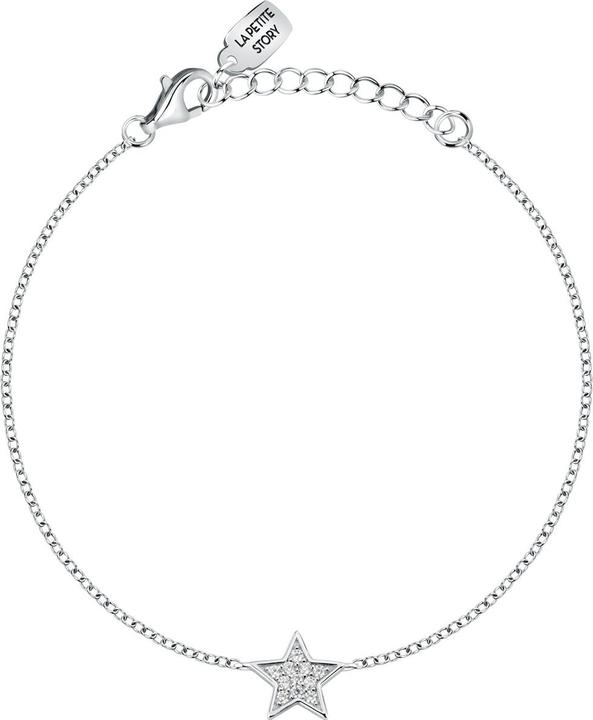 La Petite Story Silver bracelet Star with zircons Silver LPS05AWV22 (16 cm, 925er Silber)