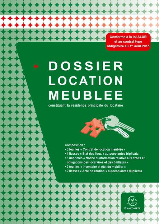 Image du produit Exacompta Dossier location "Location meubl'e (6 x)