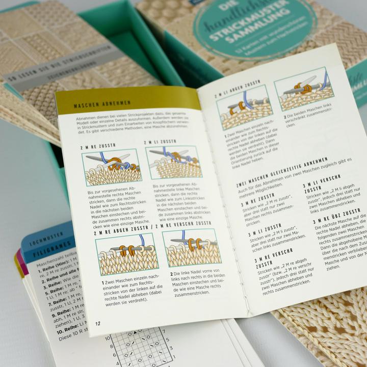 Actual product image Die handlichste Strickmuster-Sammlung (German, Claire Crompton, 2025)