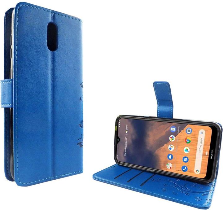 Produktbild König Design Hülle Handy Schutz für Nokia 2.3 Case Cover Tasche Wallet Etui Handyhülle Bumper (Nokia 2.3)