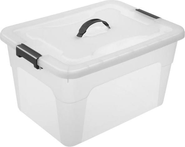 Actual product image Juskys Storage box set with lid (33 x 45 x 26 cm, 30 l)