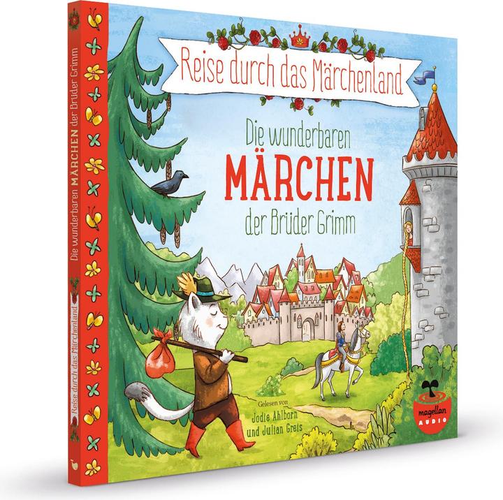Produktbild Reise durch das Märchenland - Die wunderbaren Märchen der Brüder Grimm (Audio-CD) (Jodie Ahlborn, Rainer Bielfeldt, Jacob und Wilhelm Grimm, Larisa Lauber, Rusalka Reh, Julian Greis, Deutsch)