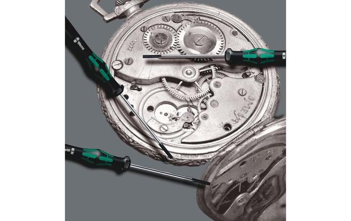 Actual product image Wera Kraftform Micro 12 Universal 1 (Slotted screws, Allen screw, Torx (TX), Phillipps cross recess (PH))