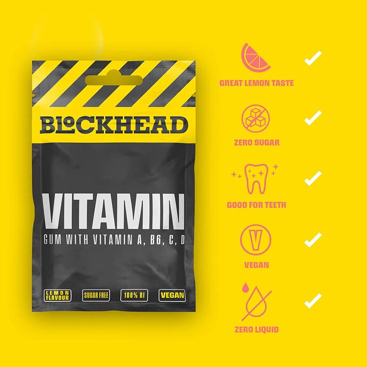 Actual product image Blockhead Vitamin Gum (1 pcs., 17 g)