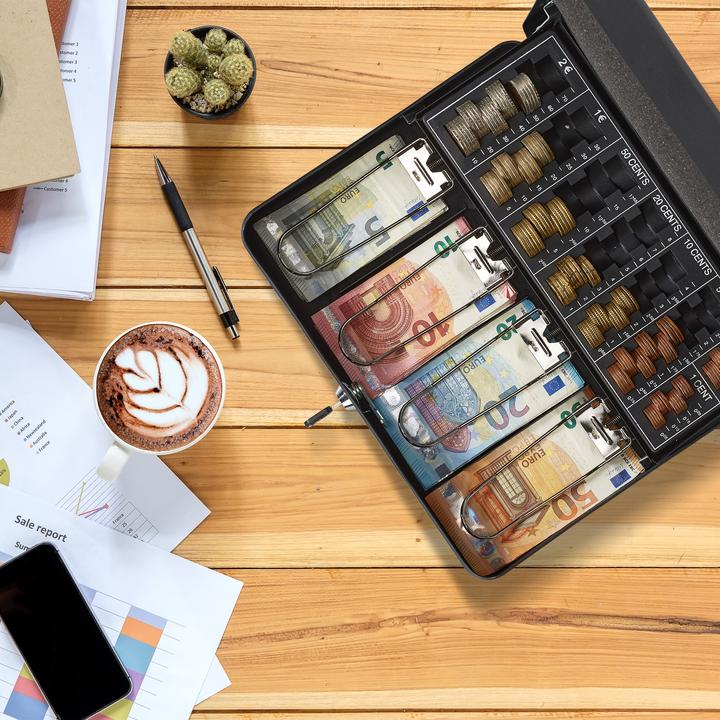 Actual product image Relaxdays Cash Box