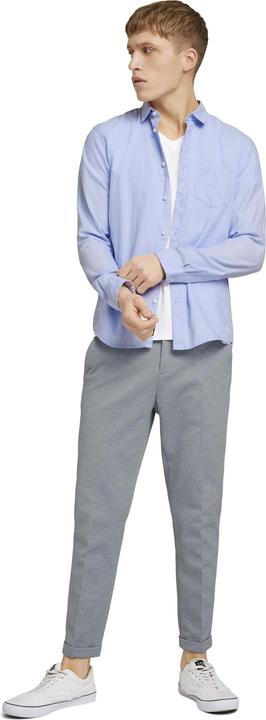 Produktbild Tom Tailor Hemd Shirt fein strukturiert mit Bio Baumwolle (L)
