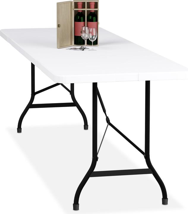 Produktbild Relaxdays Gartentisch (220 cm)
