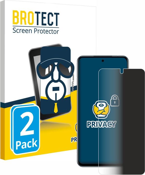 Produktbild BROTECT Sichtschutzfolie Anti-Spy Privacy Folie Blaulicht-Schutz (2 Stück, Nokia X30 5G)