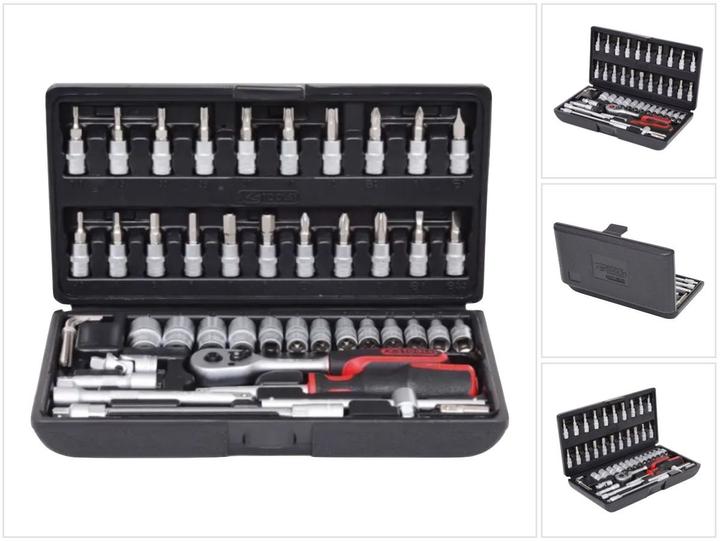 Produktbild KS Tools Steckschlüssel-Satz (1/4")