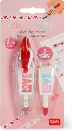 Image du produit Legami Klebeband Heart Stift mit Dekoband
