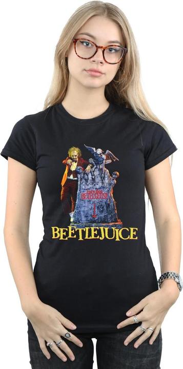 Immagine prodotto Beetlejuice TShirt Qui giace il cotone (S)
