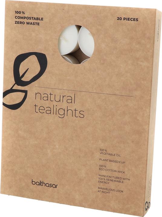 Produktbild Balthasar Eco Teelichte (20 Stk.)