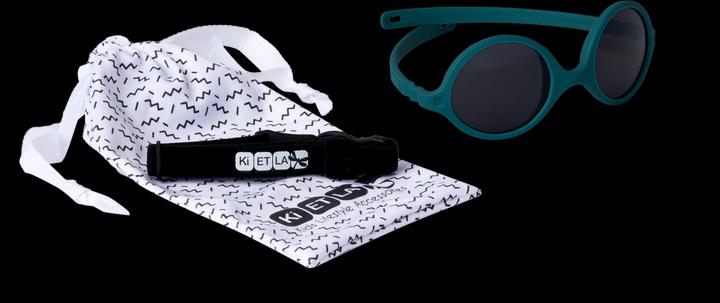 Actual product image KiETLA Diabola 2.0 reversible glasses 0-1 years - Green peacock
