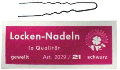 Produktbild Cosmetic Haarnadeln 27 schwarz 65x1,2mm gewellt (1 Stk.)