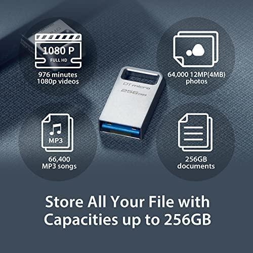 Produktbild Kingston DataTraveler Micro (128 GB, USB-A, USB 3.2)