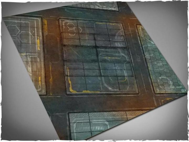 Deep-Cut Studio 42MAT44M - Spielmatte - Neo-Tokyo, Mousepad Matte, Grösse 122 × 122 cm (Schaumstoff)
