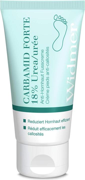 Louis Widmer Carbamid Forte 18% Urea (Fusscrème & Fussgel, 50 ml)