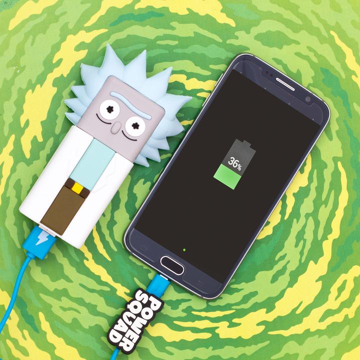 Actual product image PowerSquad Powerbank CN "Rick" - Cartoon Network (2500 mAh, 9.25 Wh)