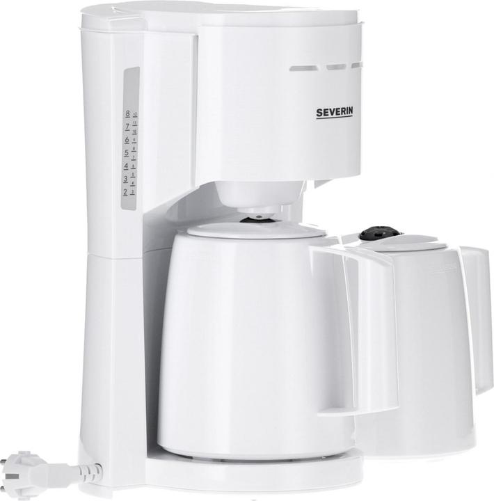 Produktbild Severin KA 9309 Kaffeemaschine Weiss Isolierkanne