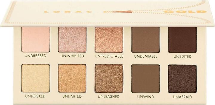 Produktbild Lorac Unzipped Gold Eye Shadow Palette With Mini Behind the Scenes Eye Primer (Gold)
