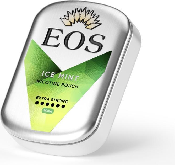 Immagine prodotto Empire of Snus EOS - Tutto Bianco Extra Forte - Menta (Sacchetti di nicotina, 20 mg)