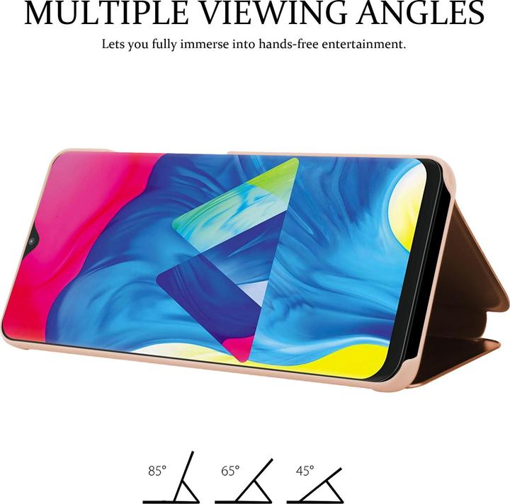 Produktbild Cadorabo Book Smart View Spiegel Cover (Samsung Galaxy A10, HTC One M10)