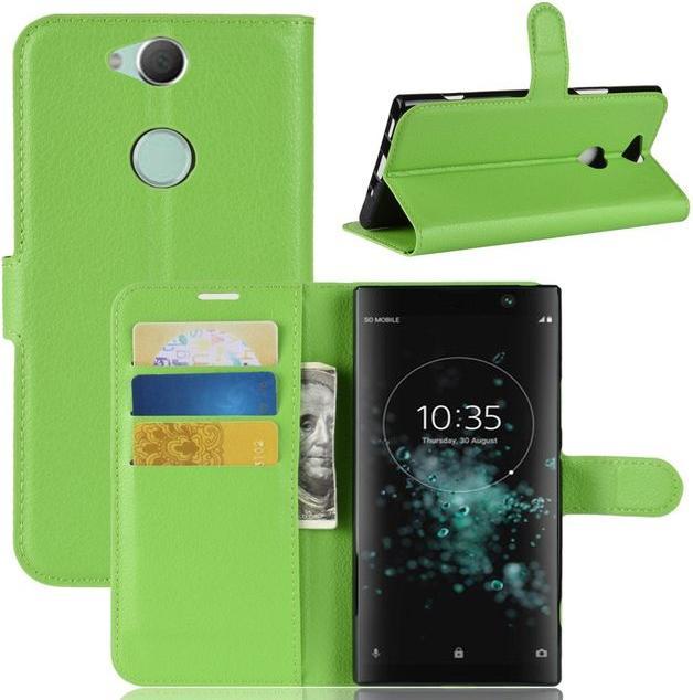 Produktbild MU Classic Litchi Leder Bookcover Series (Xperia XA2 Plus)