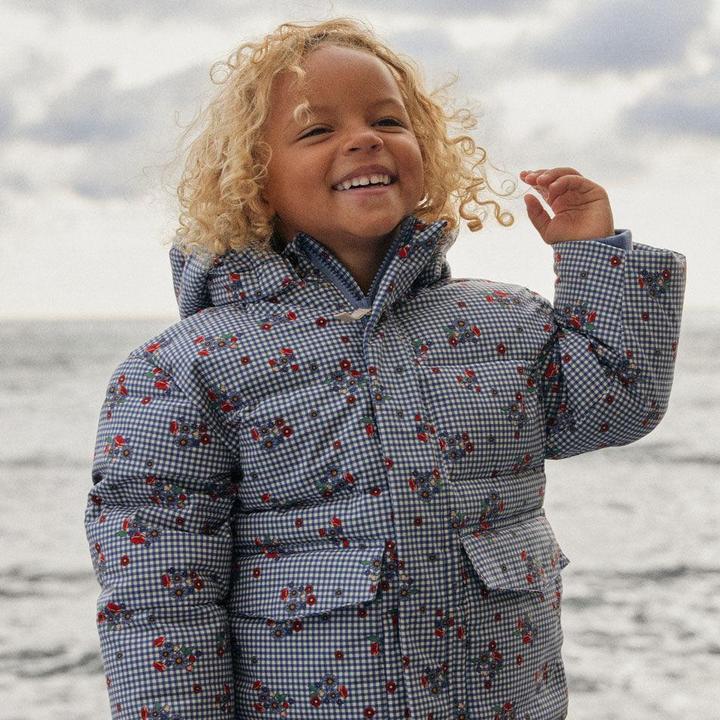 Produktbild Konges Slojd Nutti Daunenjacke Blossom Check (98)