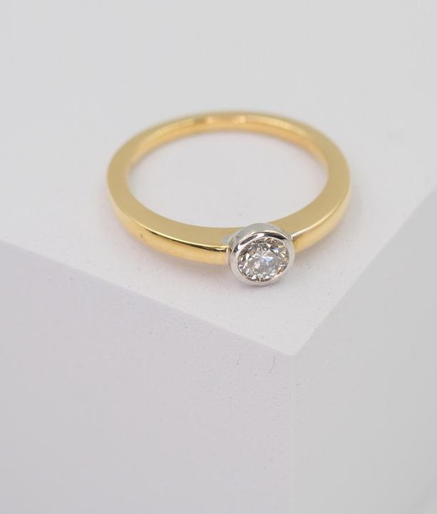 Produktbild Muau Ring Zargen-Fassung (54, 750/18 K Gold)