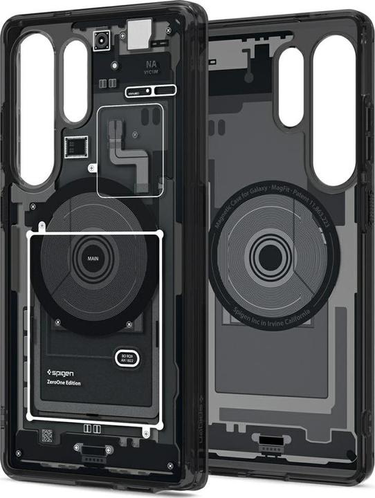Image du produit Spigen Ultra Hybrid Mag Hülle für Samsung Galaxy S25 Ultra Zero One – Schwarz (Samsung Galaxy S25 Ultra)