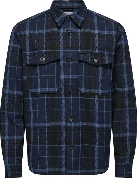 Only & Sons Onsmilo Life Ovr Check Ls Shirt Noos