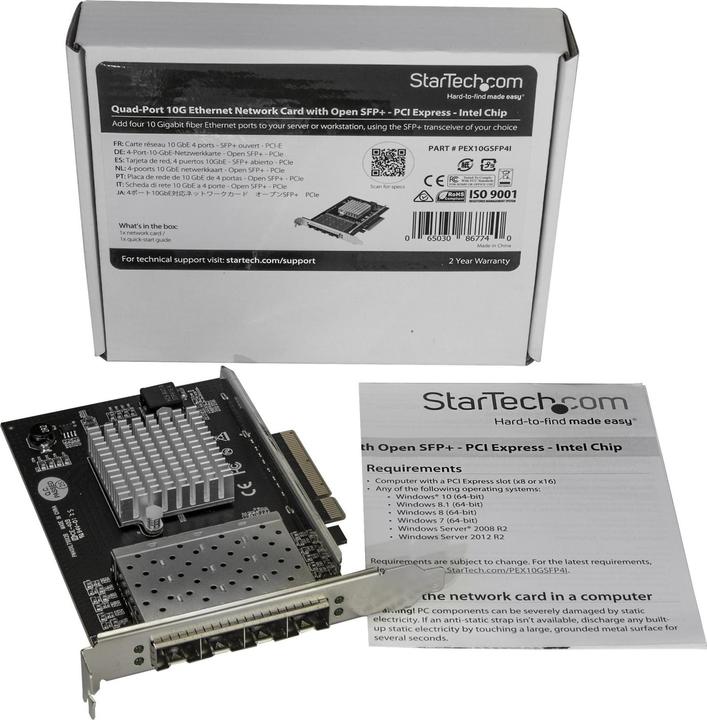 Produktbild StarTech Pcie Card 4 Port Sfp+ (Mini PCI Express)