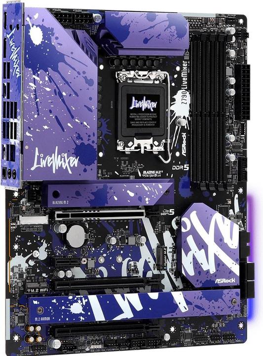 Image du produit AsRock Z790 Live Mixer (LGA 1700, Intel Z790, ATX)