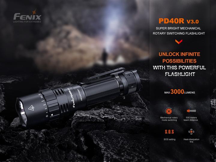 Immagine prodotto Fenix PD40R V3.0 (14.30 cm, 3000 lm)
