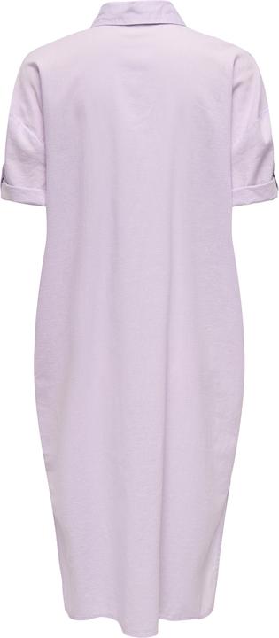 Actual product image JdY Locker geschnitten Hemdkragen Voluminöser Armschnitt Midikleid Kleid (L)