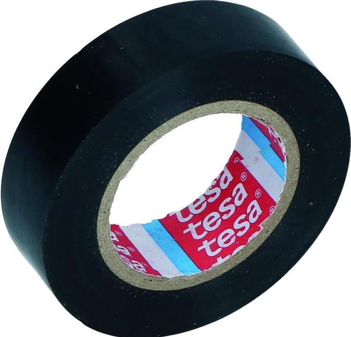 Actual product image tesa Electrical insulating tape, heat-resistant adhesive tape for insulating, repairing & bundling (15 mm)