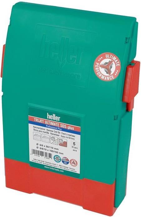 Actual product image Heller Carbide hammer drill bit set 5t (6 millimetres)