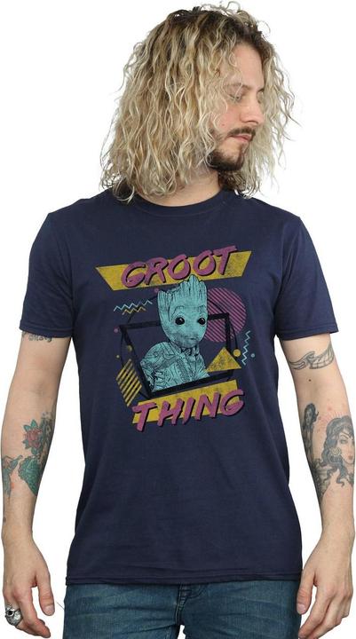 Actual product image Mens Guardians Of The Galaxy Vol. 2 Groot Thing T-Shirt (3XL)
