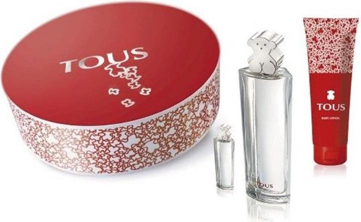 Tous SET (ET 90 vp + ET 4,5 ml + BODY LOTION 100 ml) (Eau de Toilette, 100 ml)