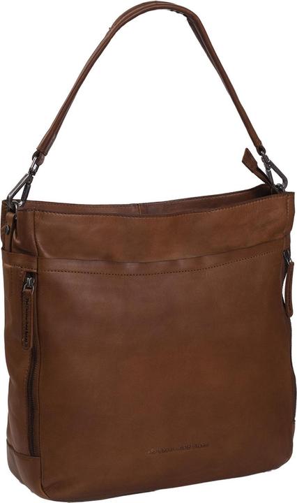Produktbild The Chesterfield Brand Wax Pull Up Schultertasche Leder 34 cm Laptopfach