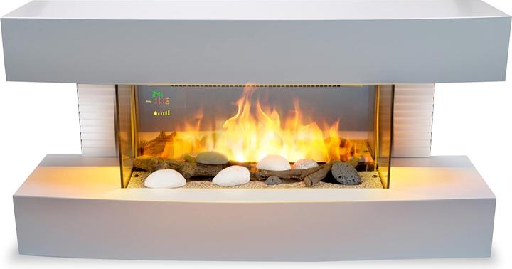 Image du produit Classic Fire Cheminée murale électrique (82 x 22 x 41 cm)