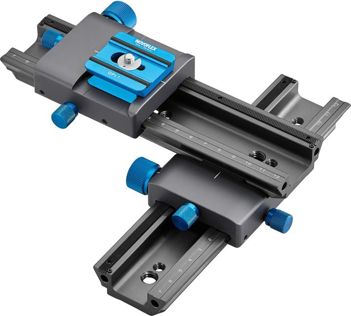 Actual product image Novoflex Castel-Cross Q cross adjustment slide (Sleds)