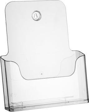 Produktbild Twinco Prospekthalter DIN A4 Acryl transparent (A4)