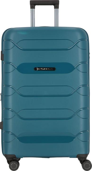 Immagine prodotto Polestream Strz by Asteroid 4 Rollen Trolley L 74 cm mit Dehnfalte (92 l, XL (da 115l))